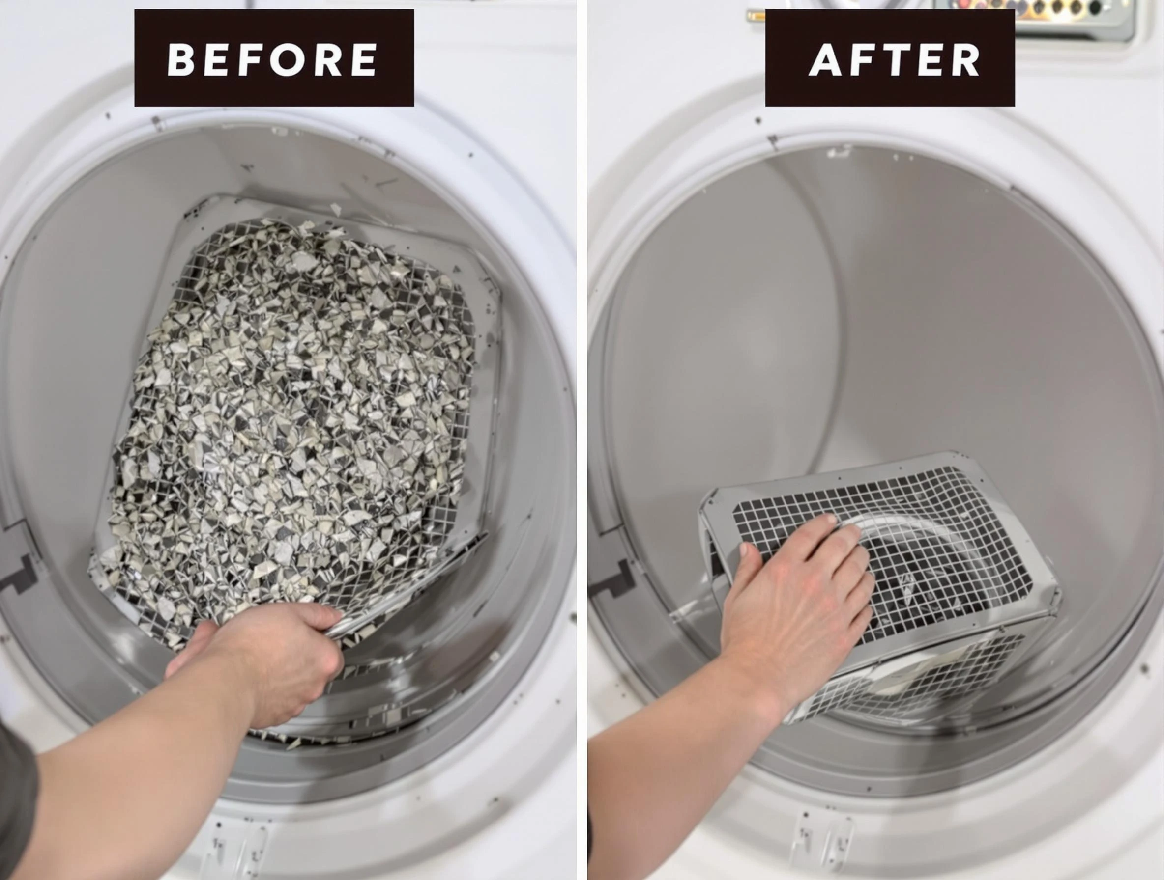 Professional lint trap cleaning by Clay Dryer Vent Cleaning in Clay