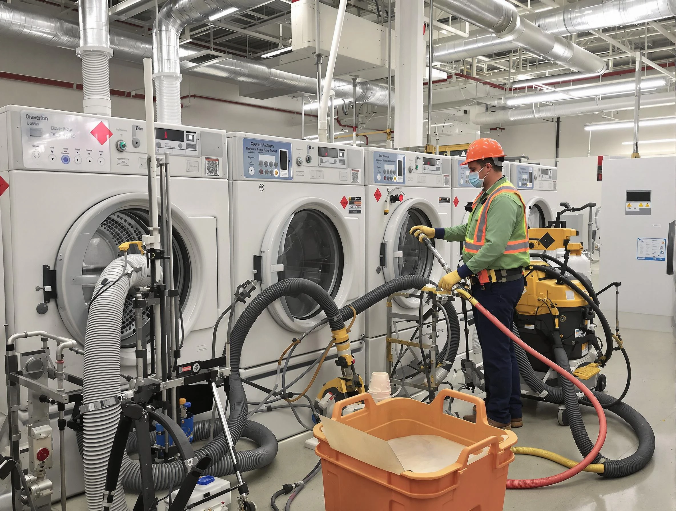 Commercial-grade dryer vent cleaning by Clay Dryer Vent Cleaning in Clay