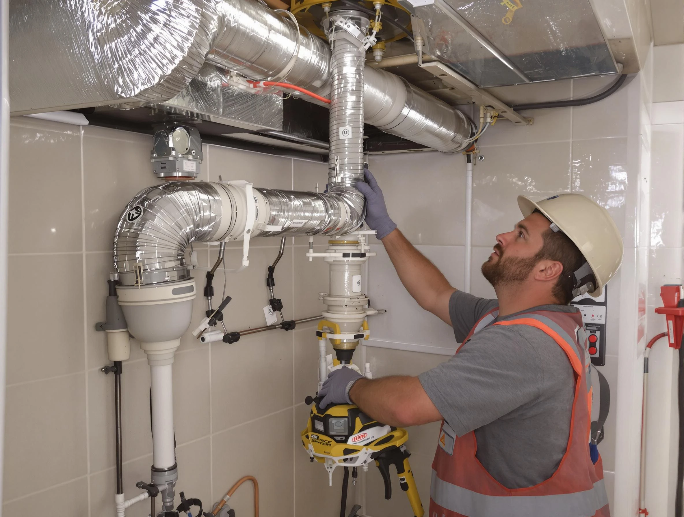 Clay Dryer Vent Cleaning expert performing professional dryer vent repair and installation in Clay